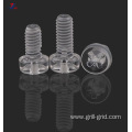 Acrylic Screw transparent plastic screw